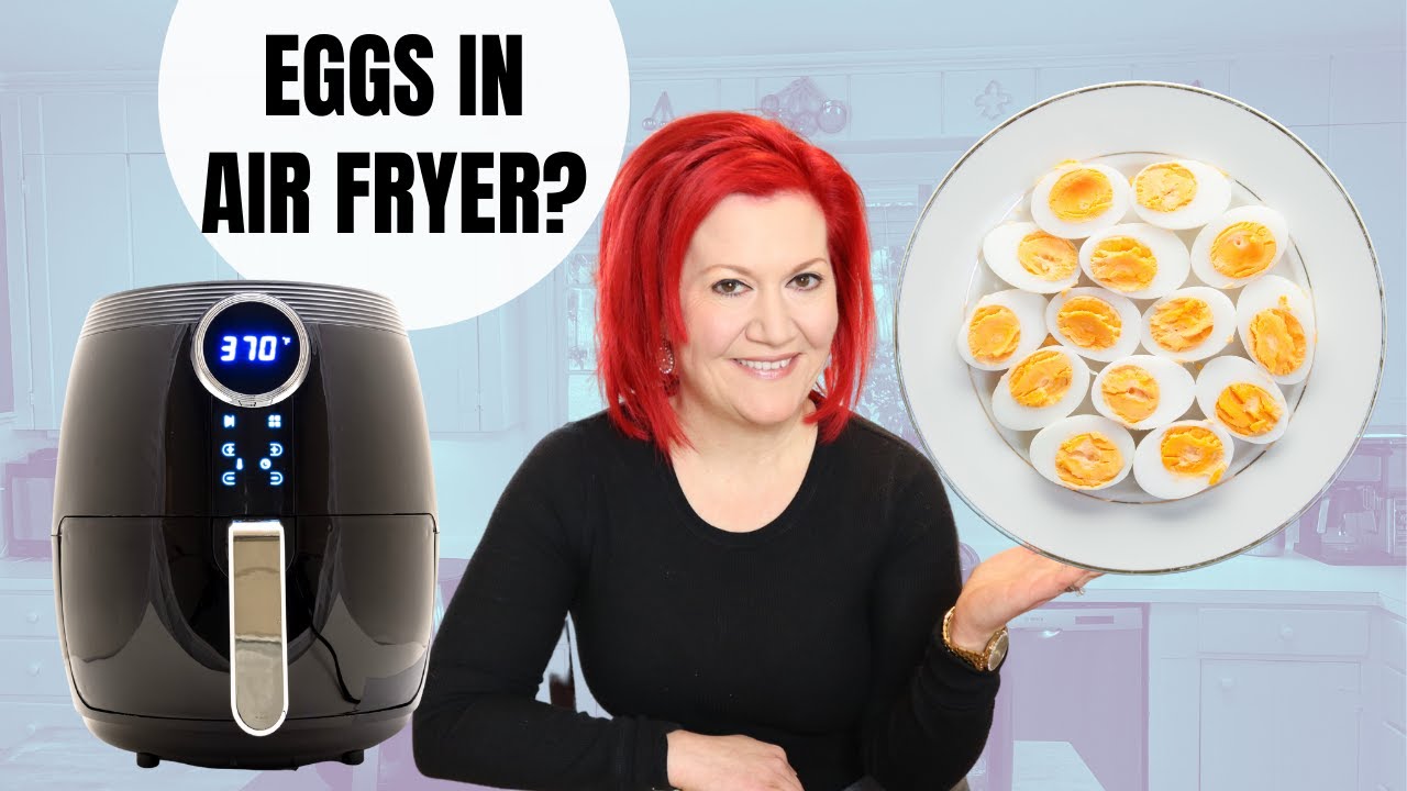 BOILED EGGS IN AIR FRYER RECIPE | The SIMPLE STEPS on How to Make Boiled Eggs in the Air Fryer