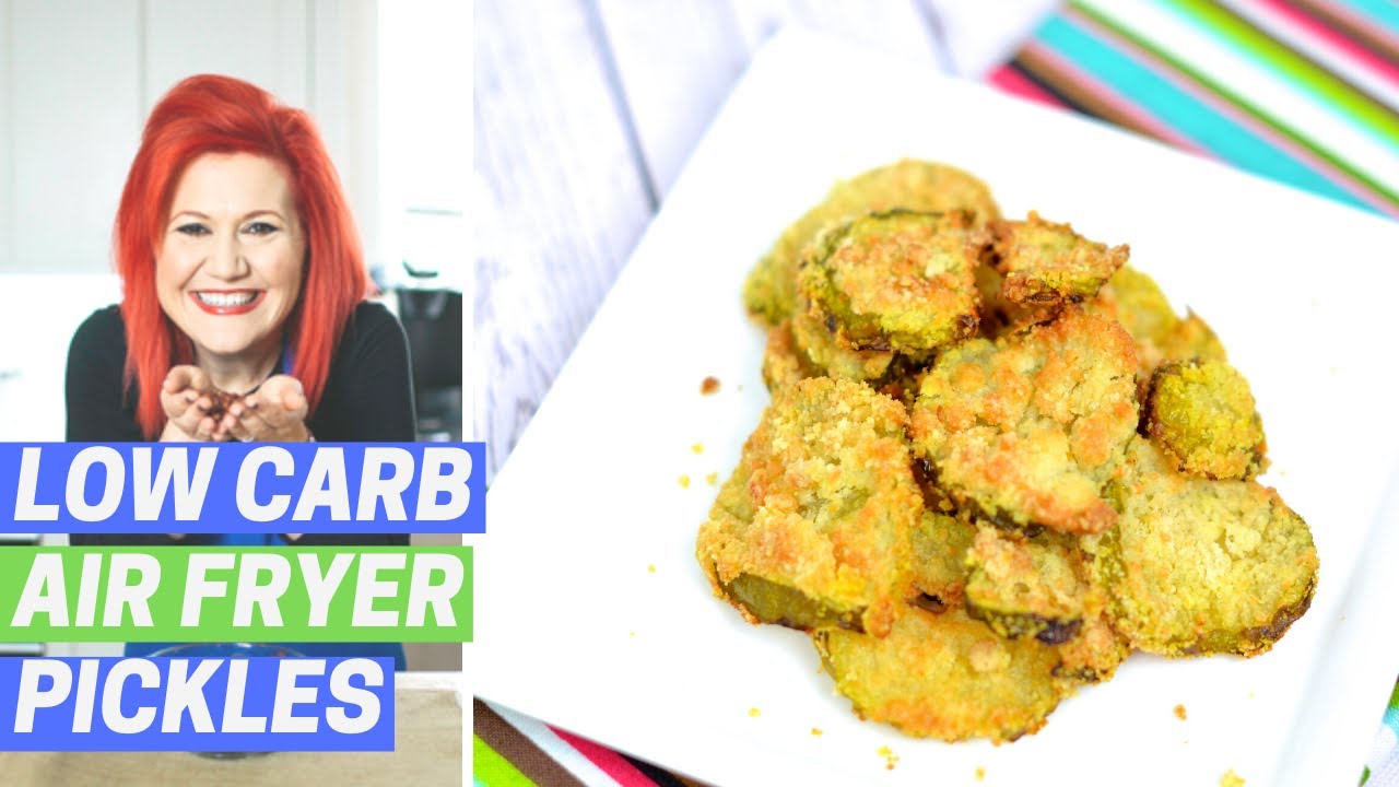 Air Fryer Dill Pickles (LOW CARB KETO FRIENDLY RECIPE)